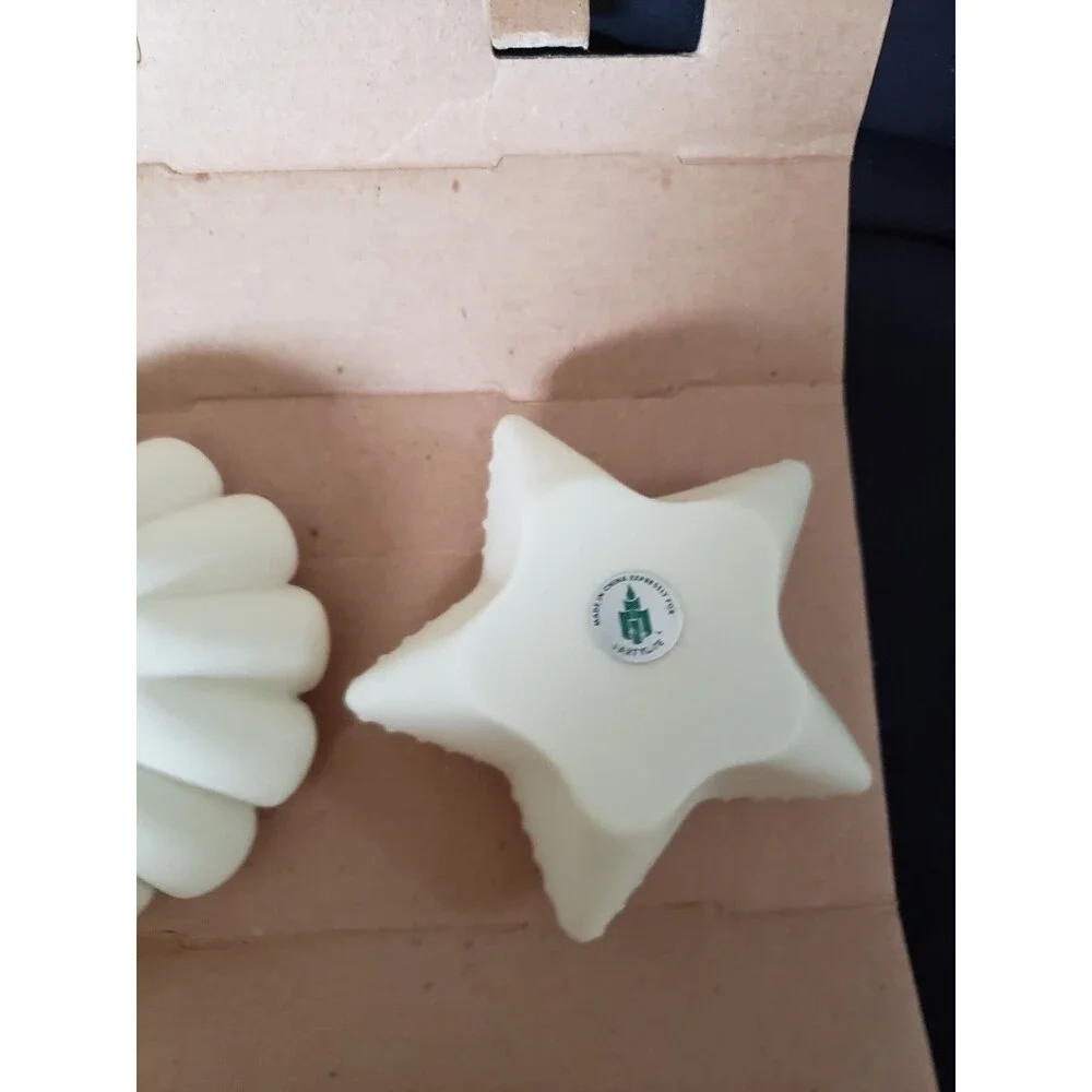 NEW PARTYLITE Sea Drifters P7103 Bisque Shells Votive Candle Holders Tea light